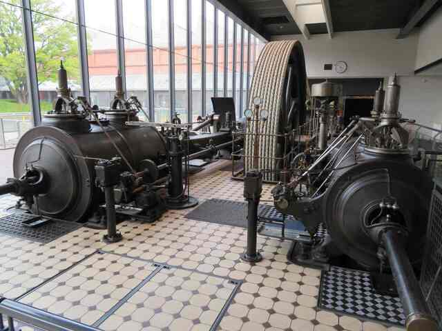 蒸気機関の動態展示 せつびのブログ2